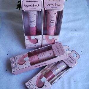 (2) Marie Claire Liquid Blush Set - Dusty Pink & Soft Pink. NIP
